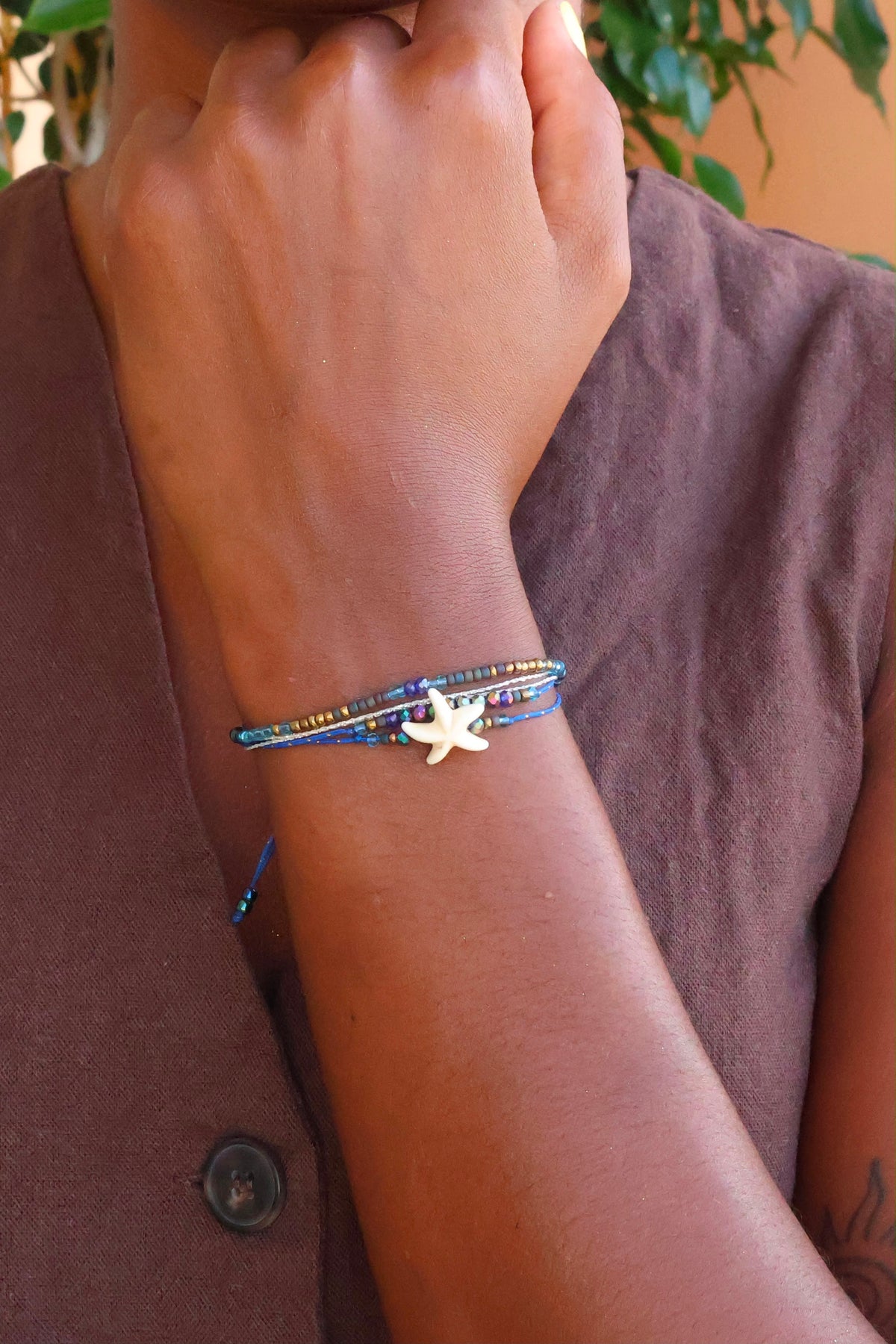 BRACELET TRIO ETOILE RESINE