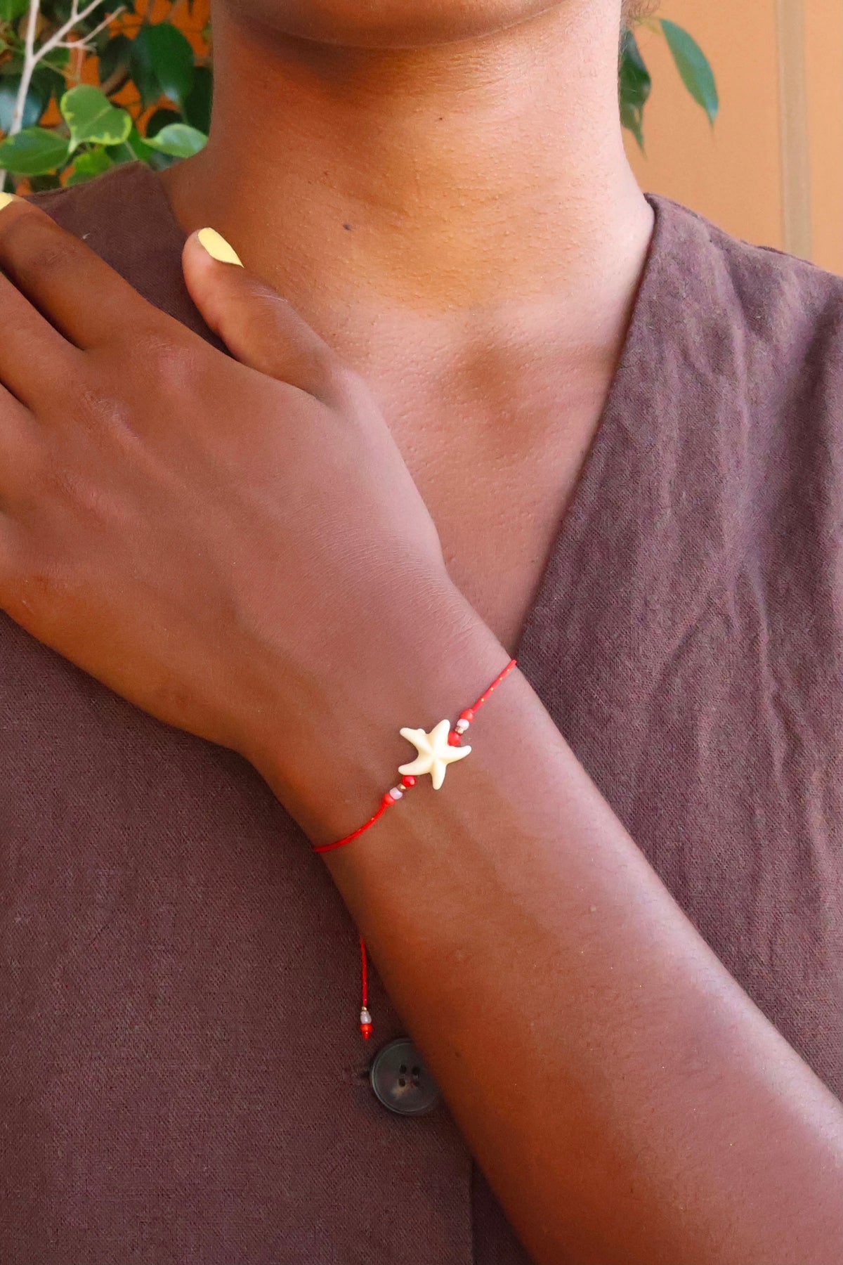 Bracelet etoile simple résine