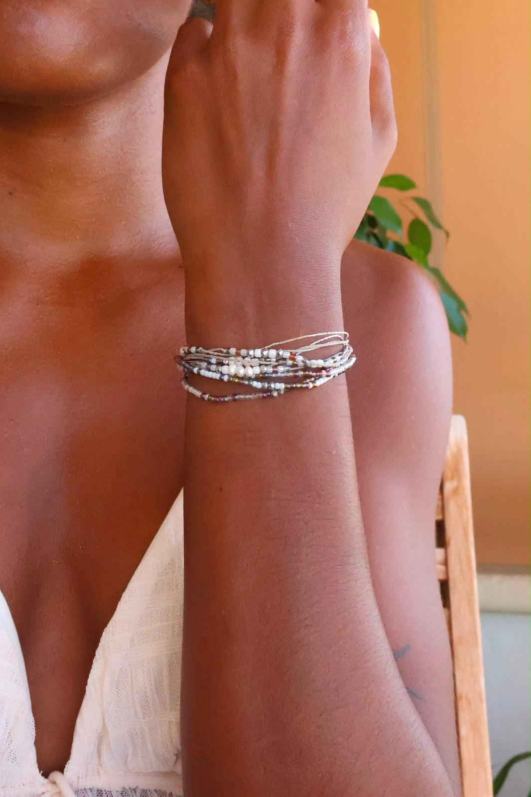 BRACELET PERLE 9 RANGS