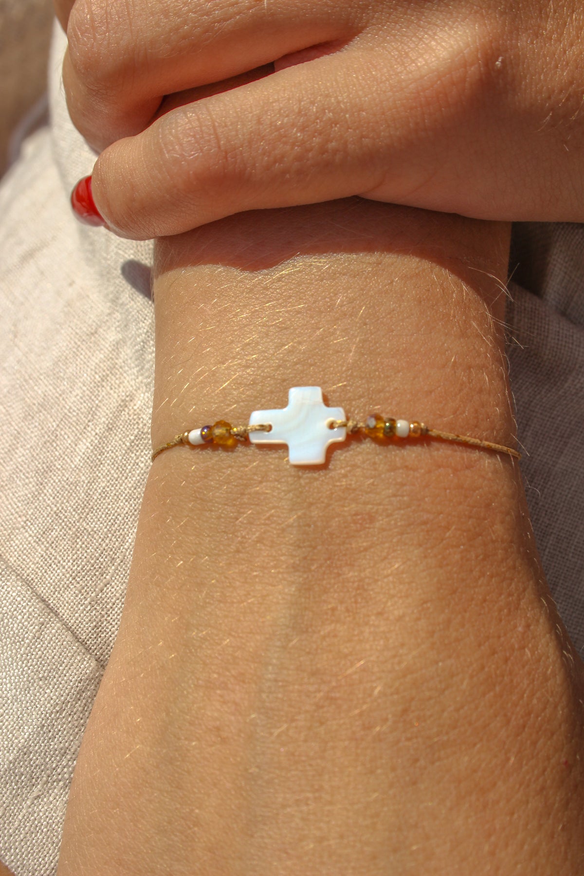 BRACELET SIMPLE CROIX