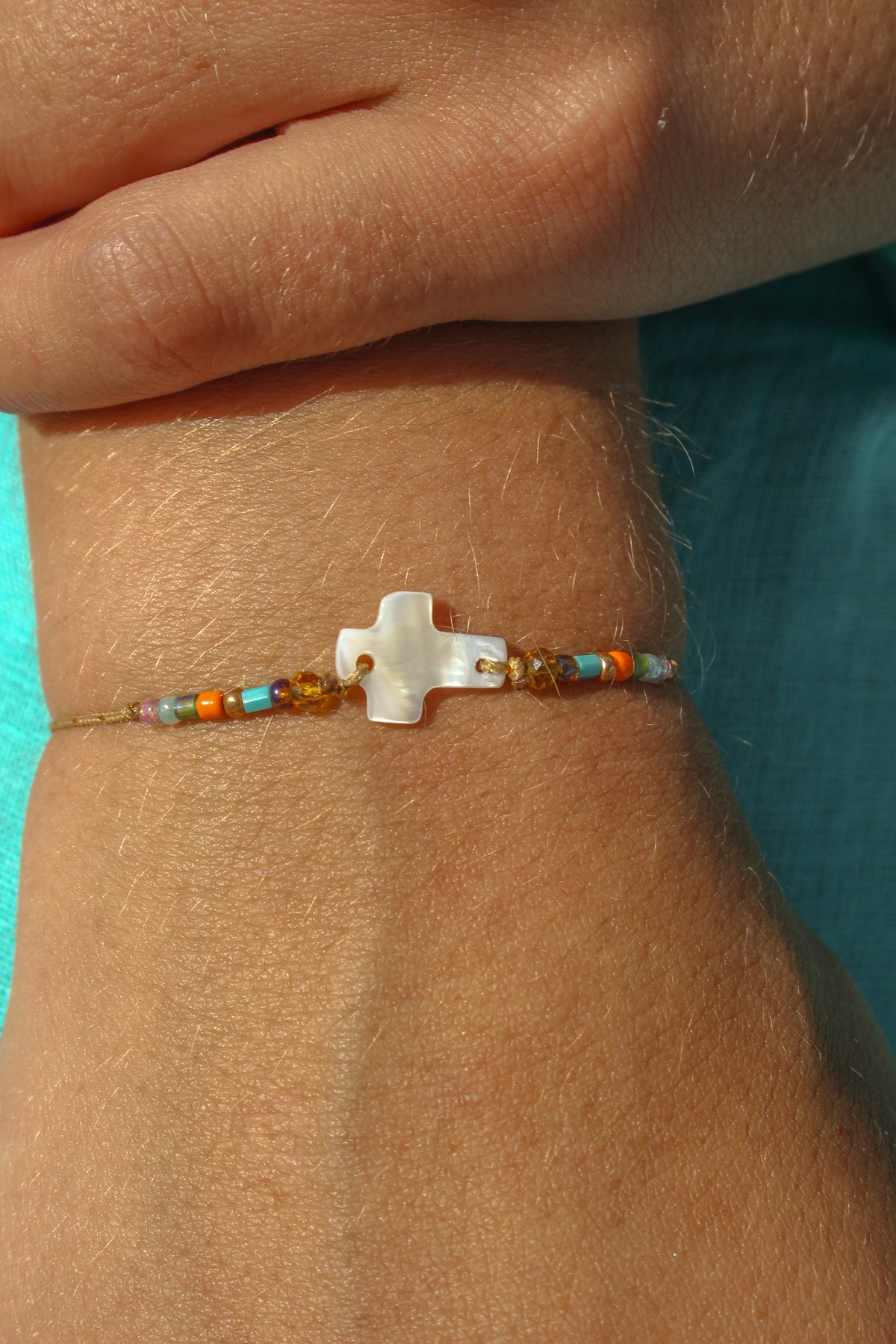 BRACELET SIMPLE CROIX