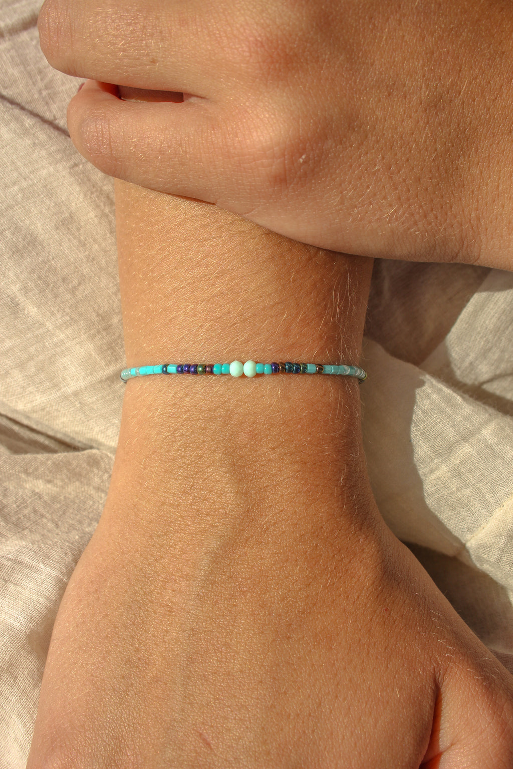 ARMBAND EINFACHE PERLE MEHRPERLEN