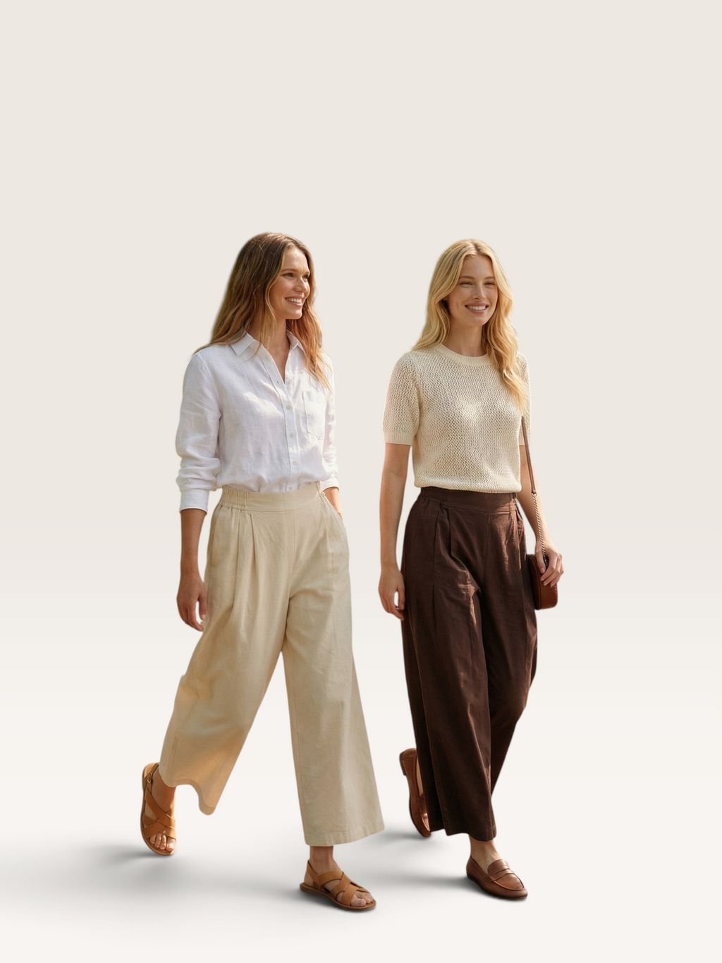 GIGI K06462TOS PANTALON LARGE COTON Int