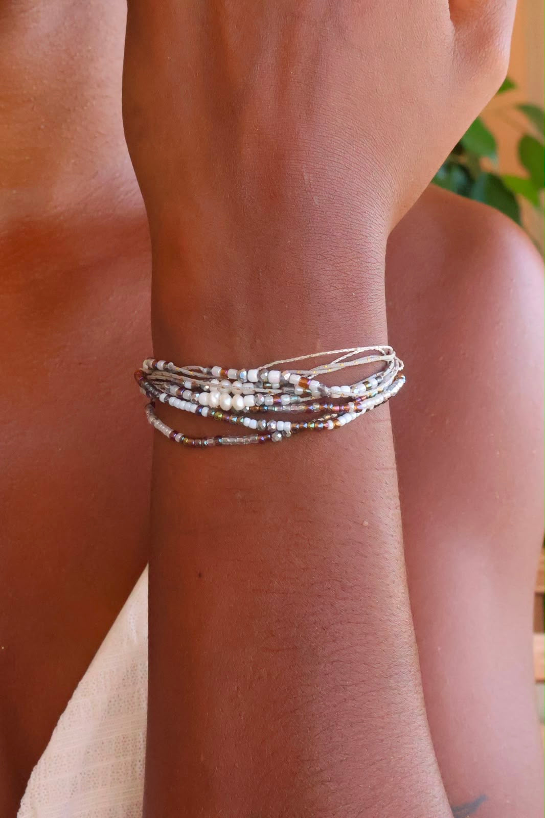 BRACELET PERLE 9 RANGS