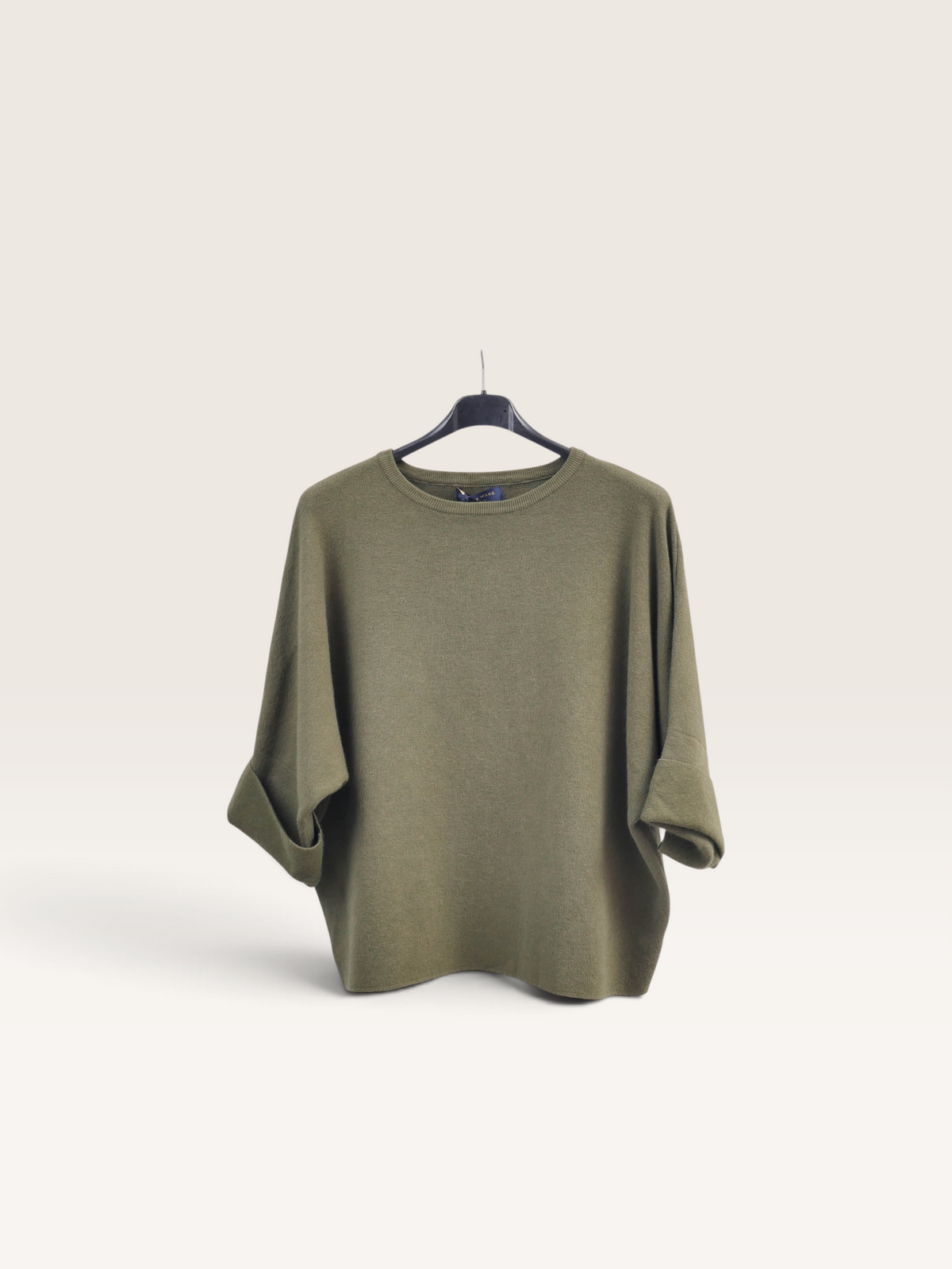 DSY9145 Pull Col Rond Oversize Cécile W