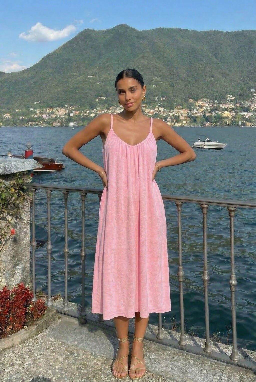 12148 Robe Mille éponge 100% coton