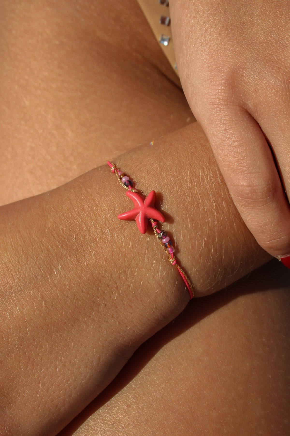 BRACELET SIMPLE ETOILE RESINE