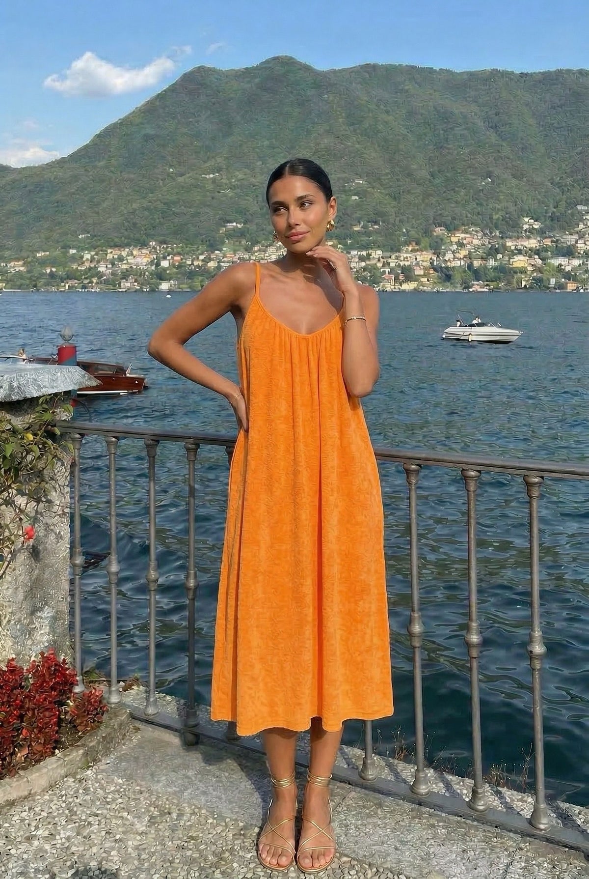 12148 Robe Mille éponge 100% coton