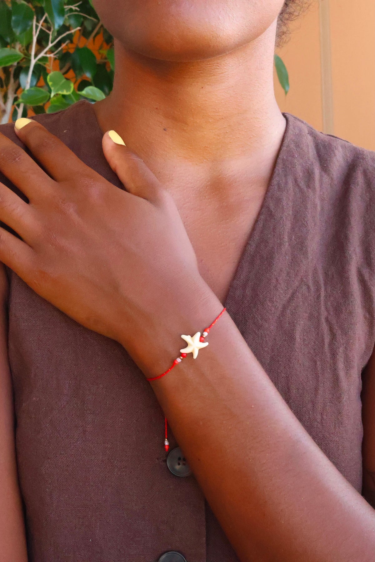 Bracelet etoile simple résine