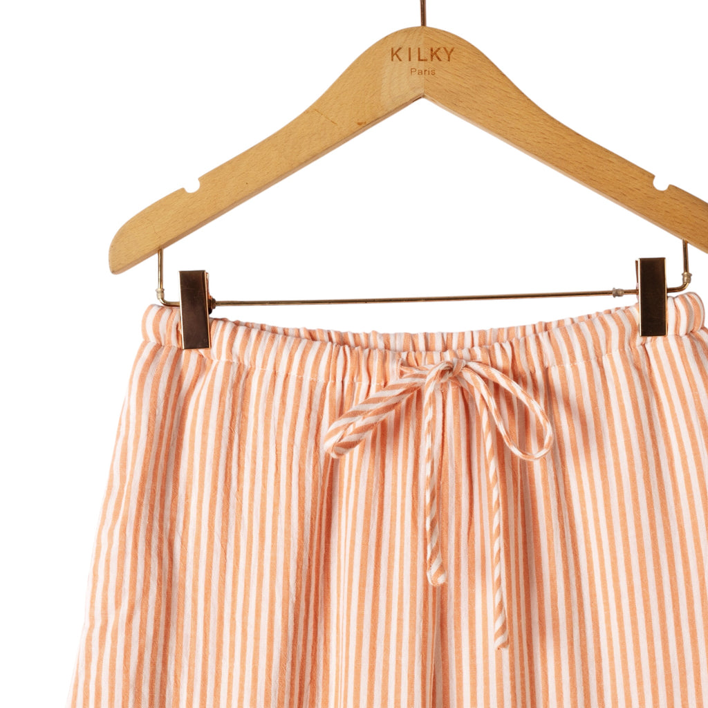 ZP894 Pantalon à Rayure Kilky