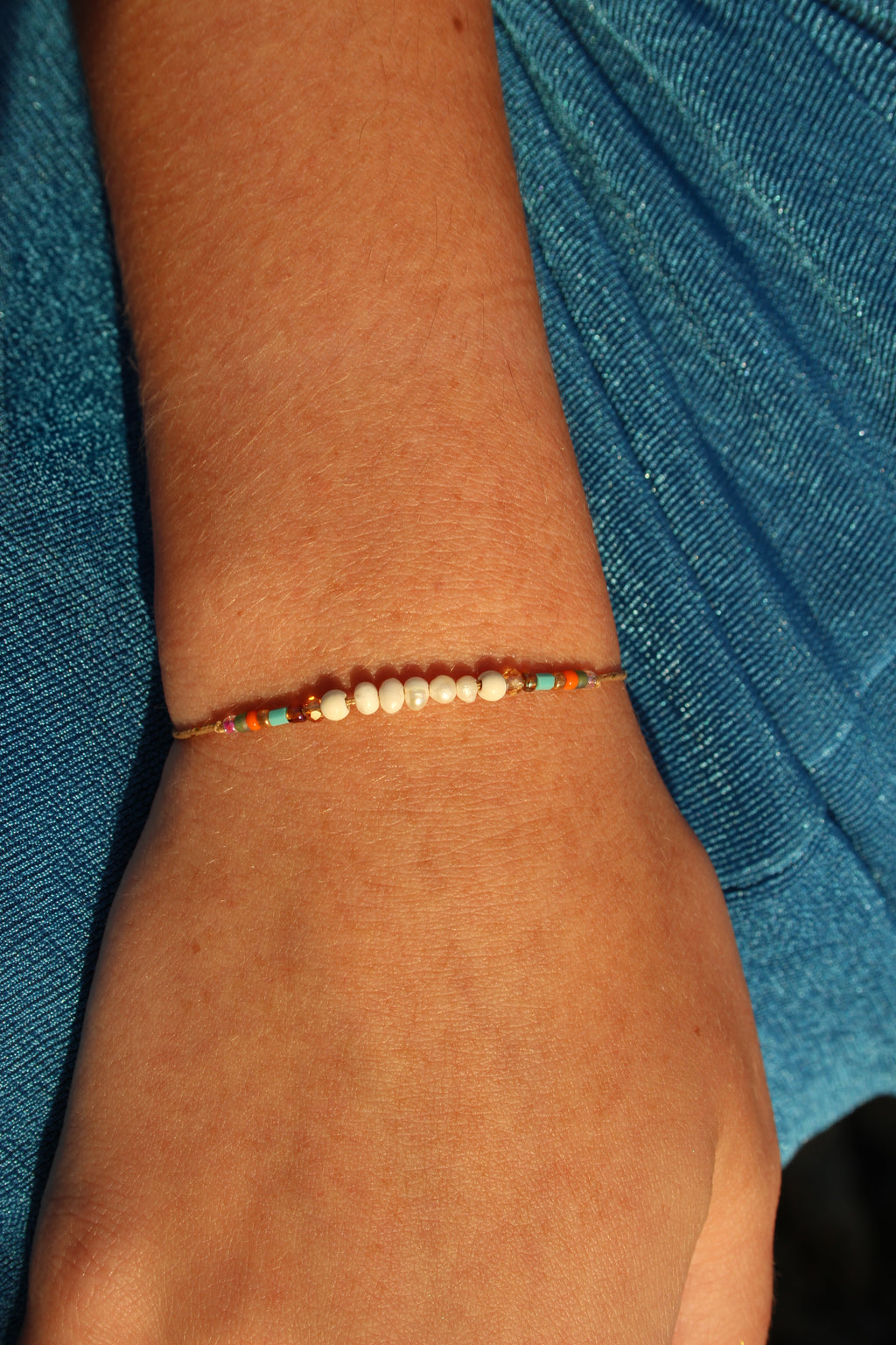 BRACELET SIMPLE 7 PERLES