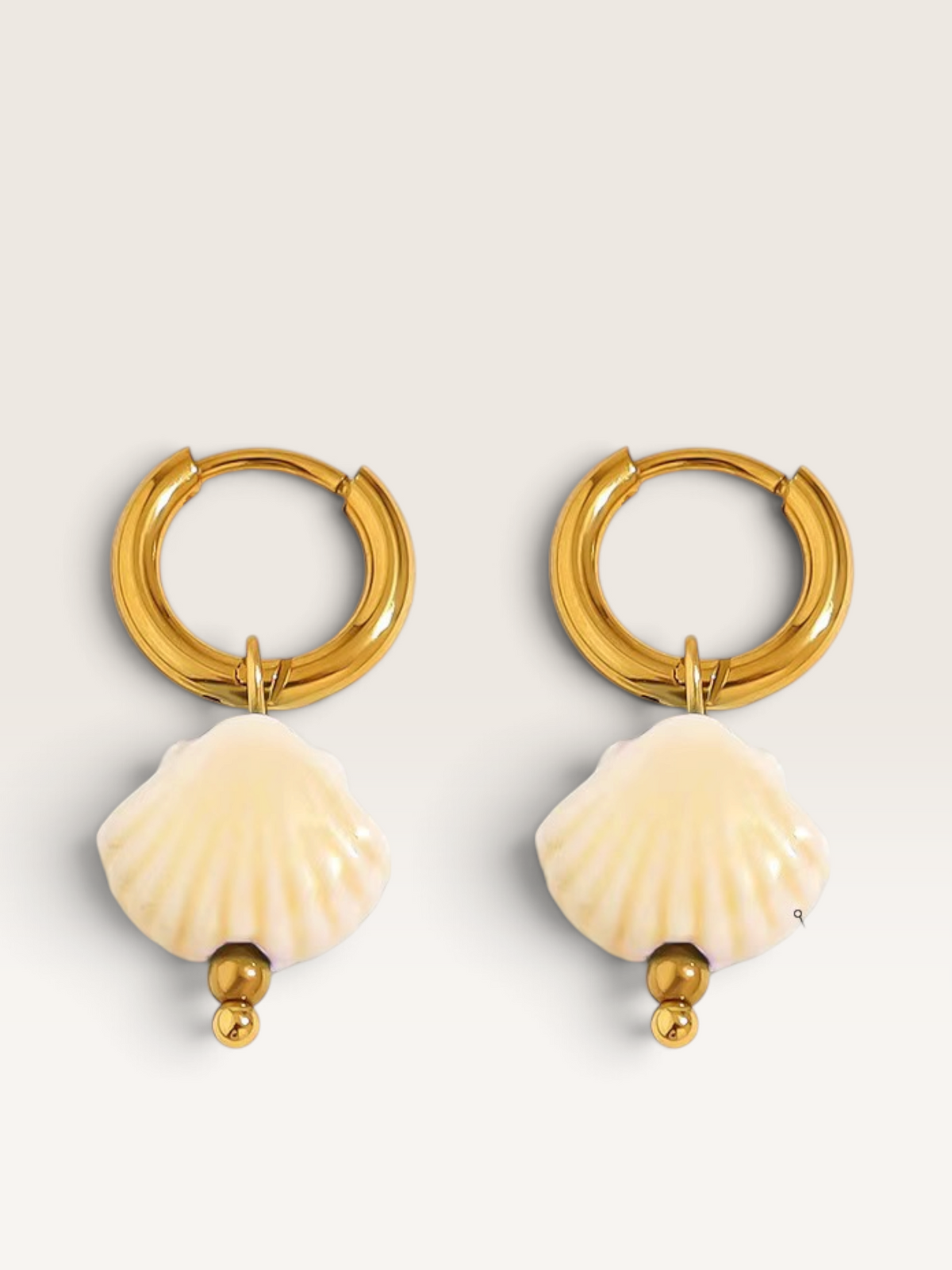 Boucles d’oreilles Coquillages Céramique