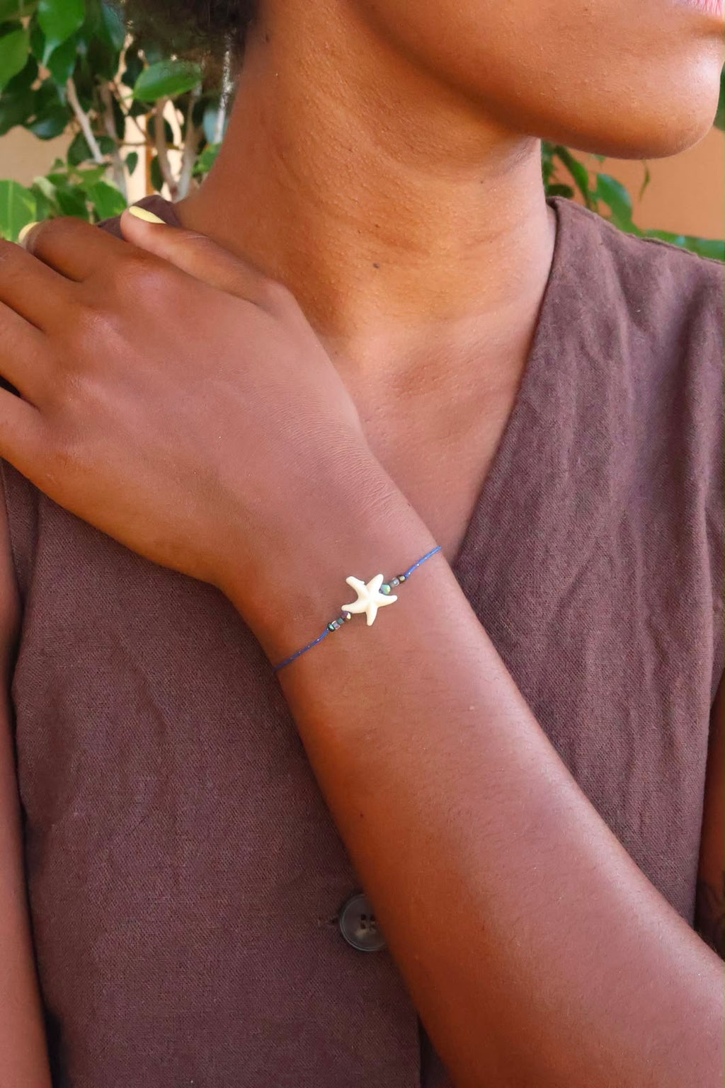 Bracelet etoile simple résine