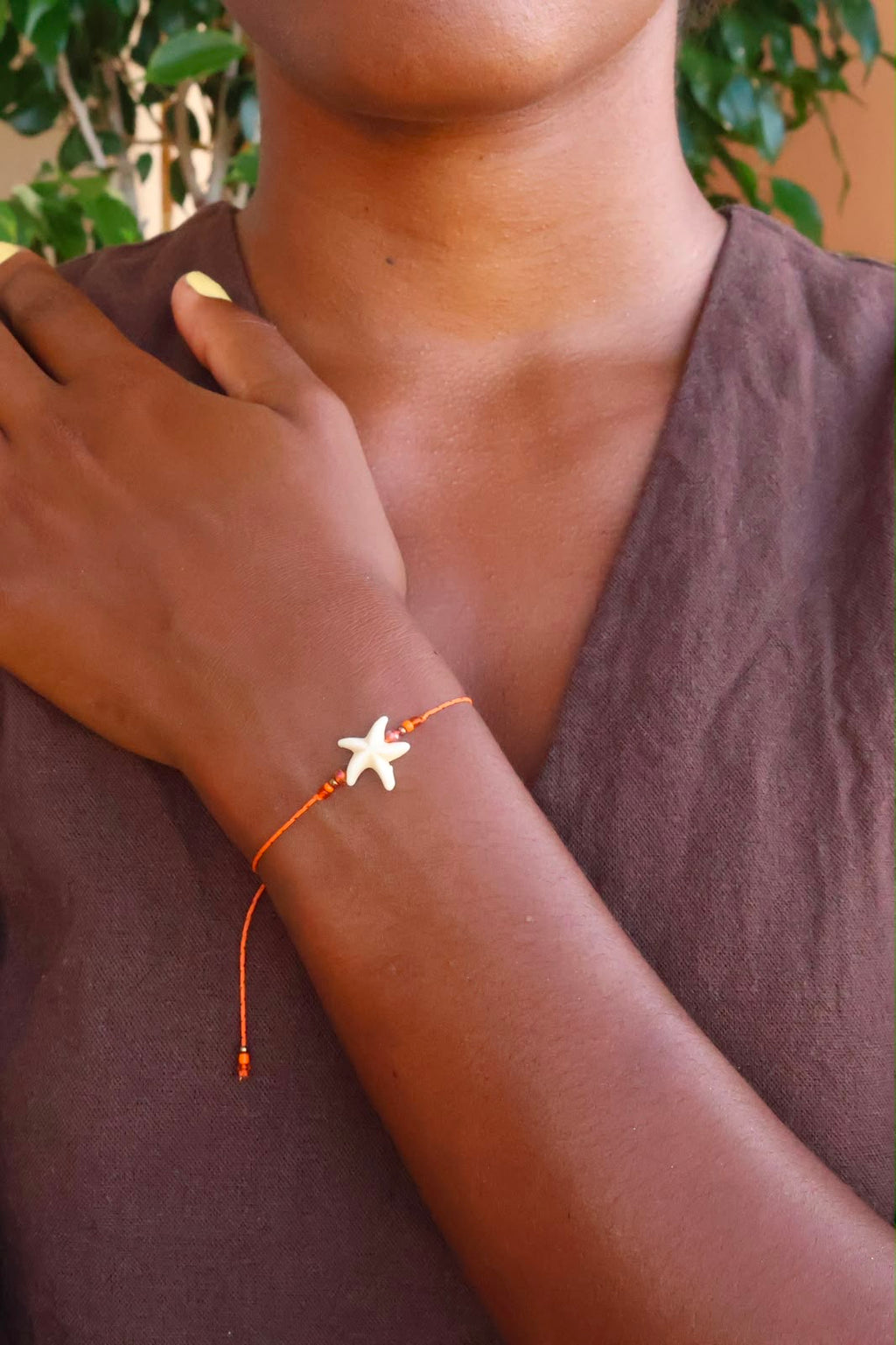 Bracelet etoile simple résine