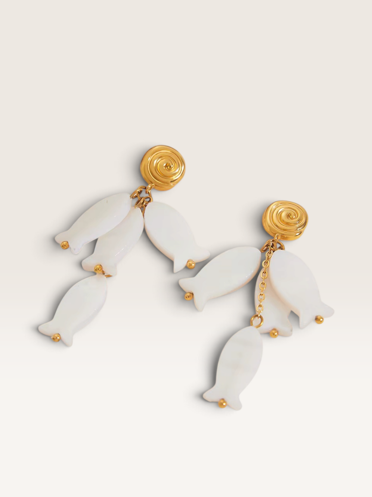 Boucles d’oreilles Poisson Acier inoxydable