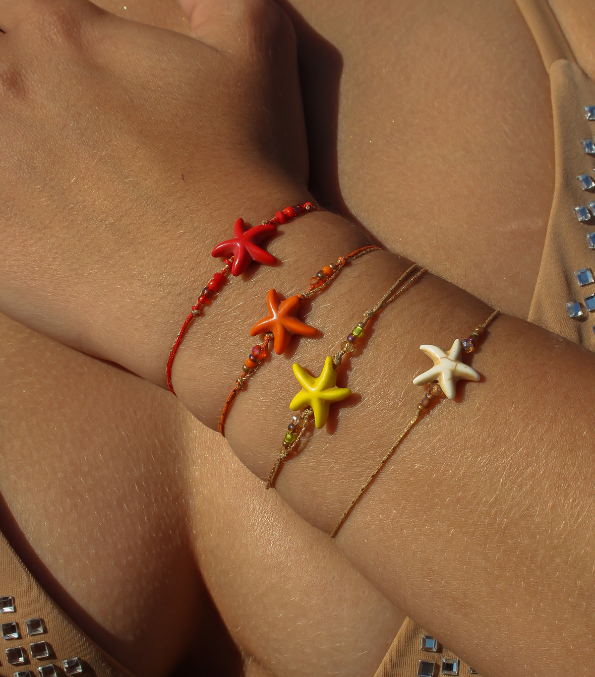 BRACELET SIMPLE ETOILE RESINE