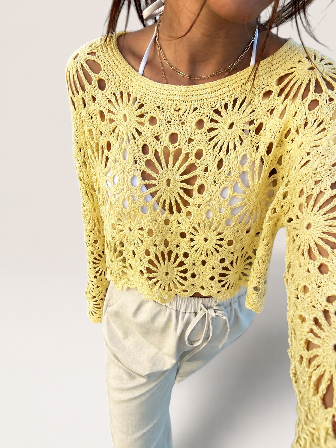 M2053 Top Musy en Crochet