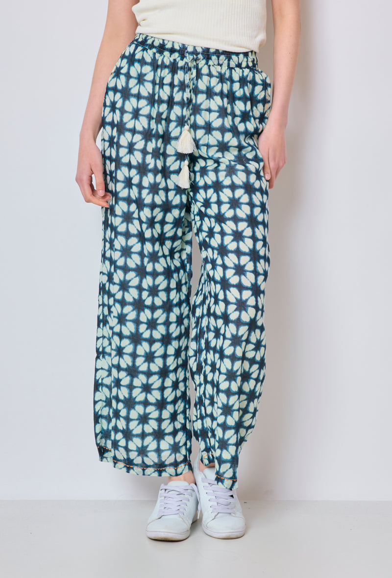 Pantalon Sunny imprimé 100% Coton OROB5214A