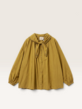 C06223A-MSC Blouse Col avec Noeud 100% Coton Int