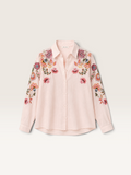 M7560 Chemise Musy Brodée 100% Coton