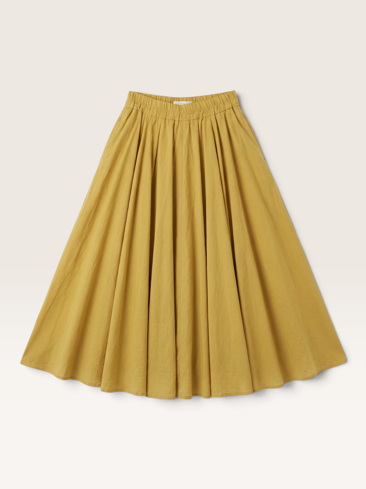 Q06063 Maxi Jupe Voile de Coton Int 100%