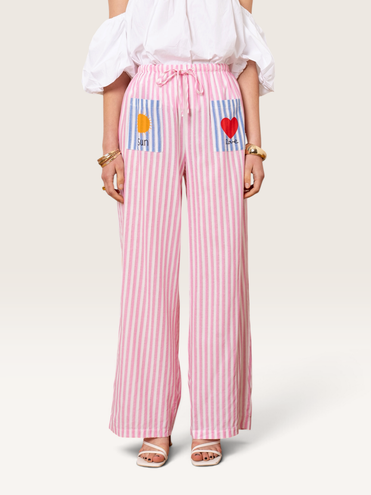 ZP1323 Pantalon Kilky Rayures ❤️