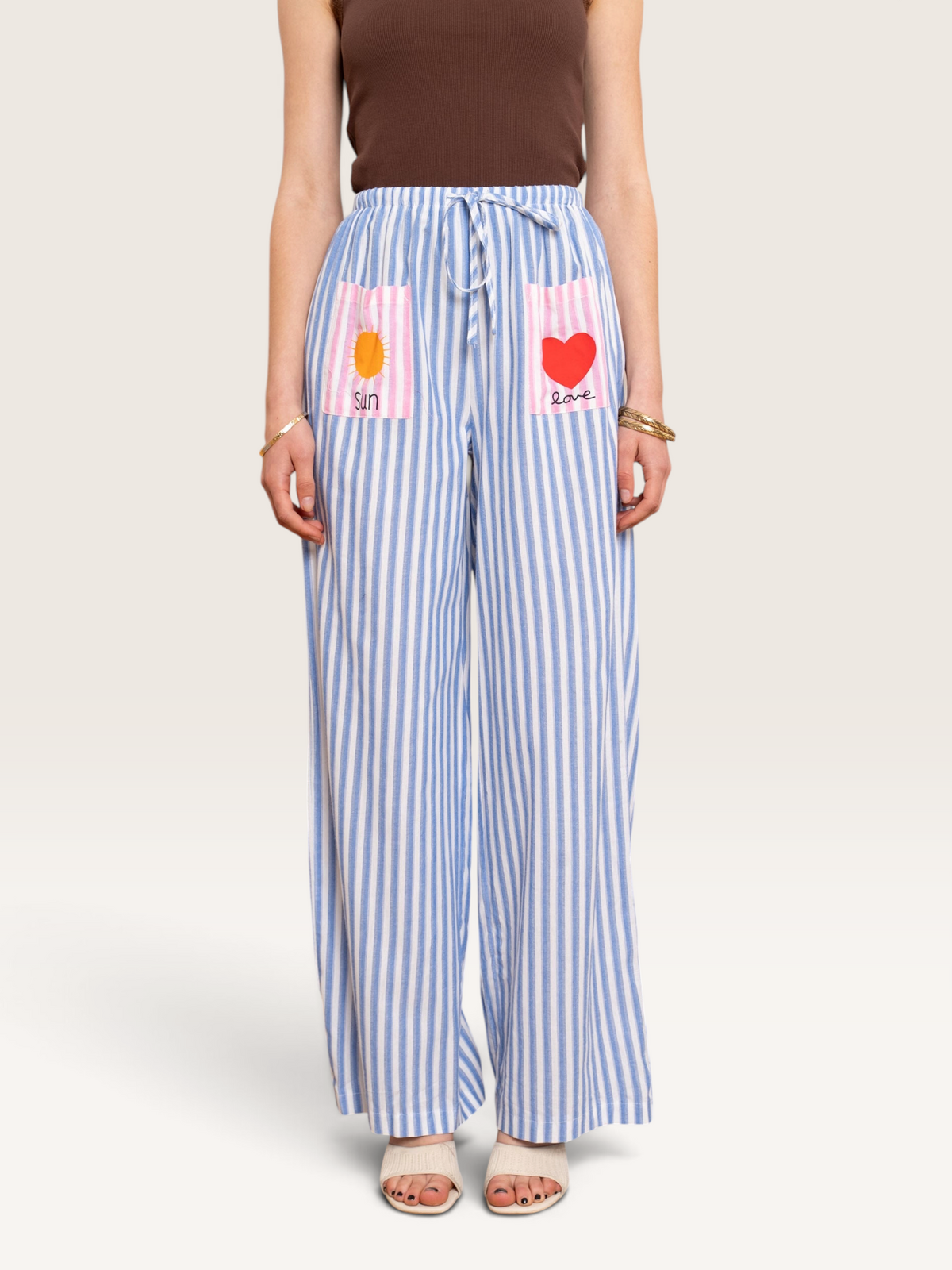 ZP1323 Pantalon Kilky Rayures ❤️