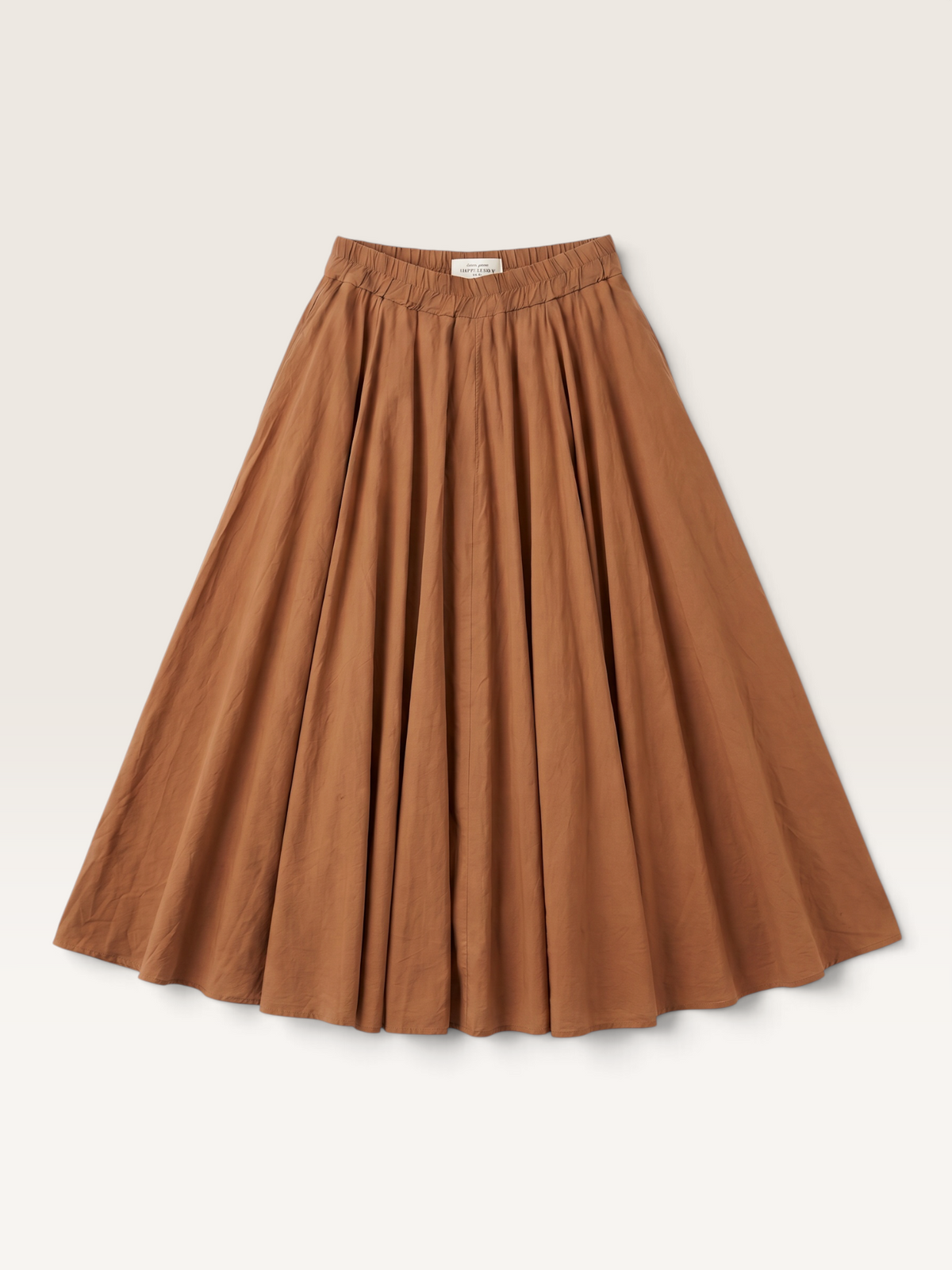 Q06063 Maxi Jupe Voile de Coton Int 100%