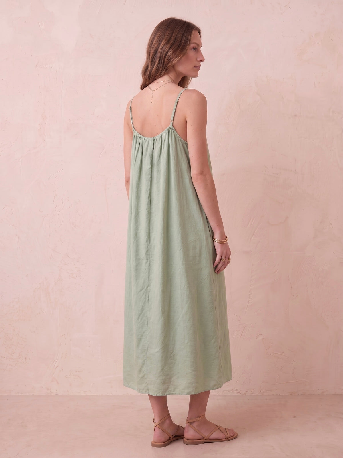 PR2663 Robe Pepouze bretelles réglables voile de coton