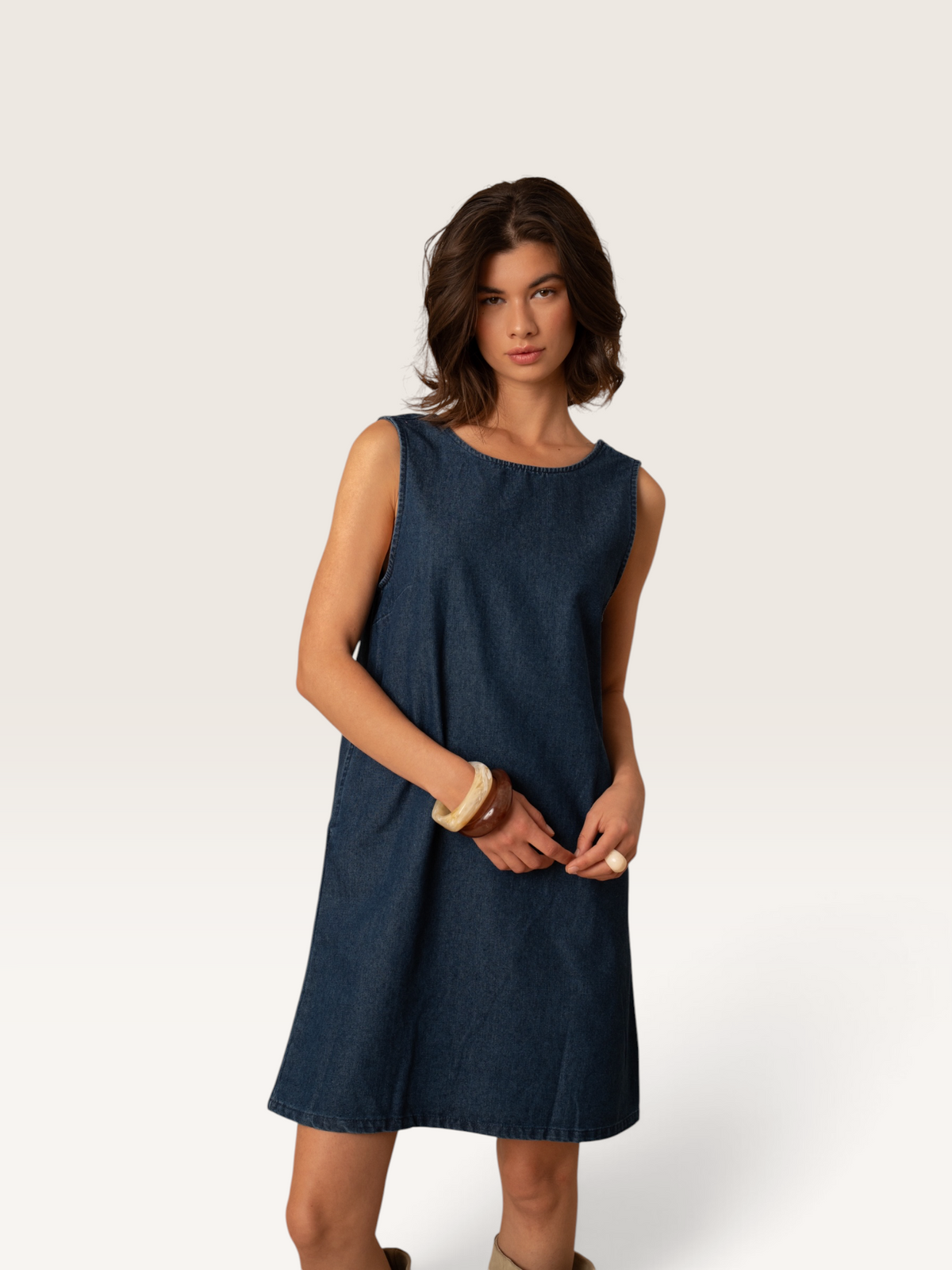 JP3712 Robe en Jean Kilky 100% coton