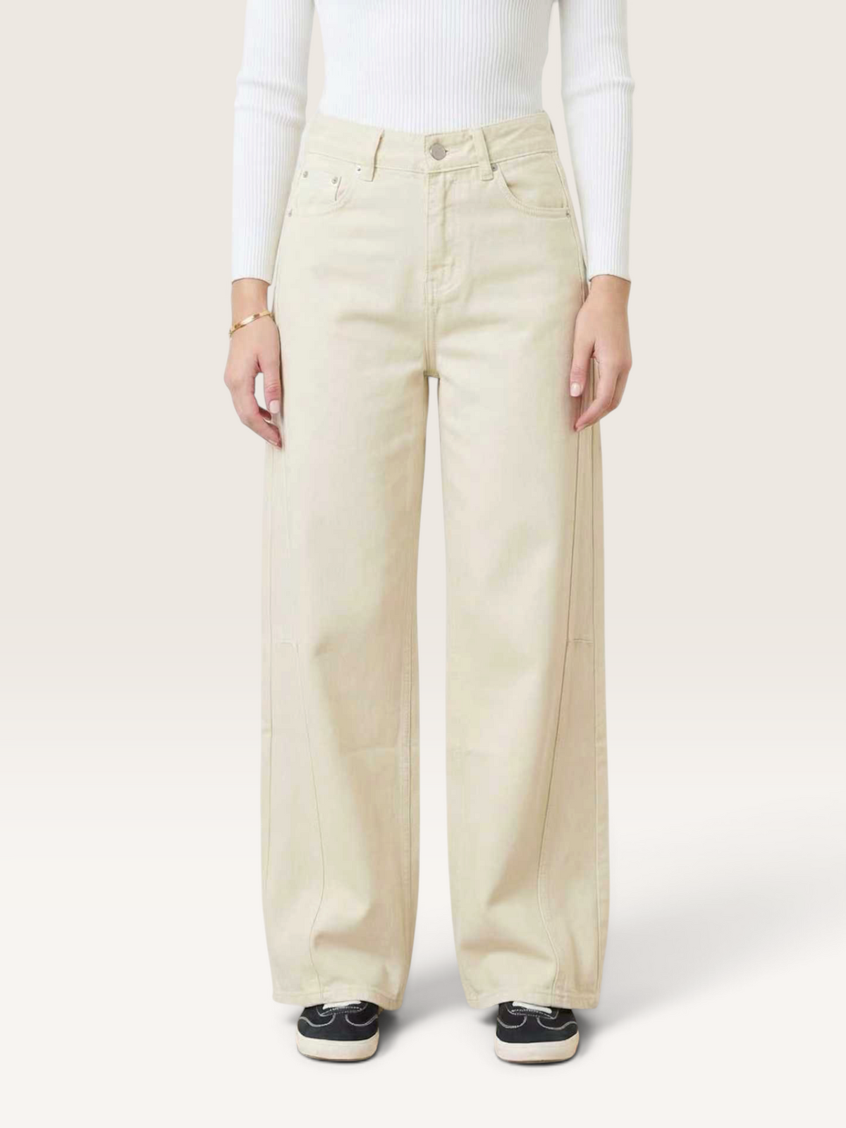 DS9027 Pantalon Jean 100% Coton Feelkoo