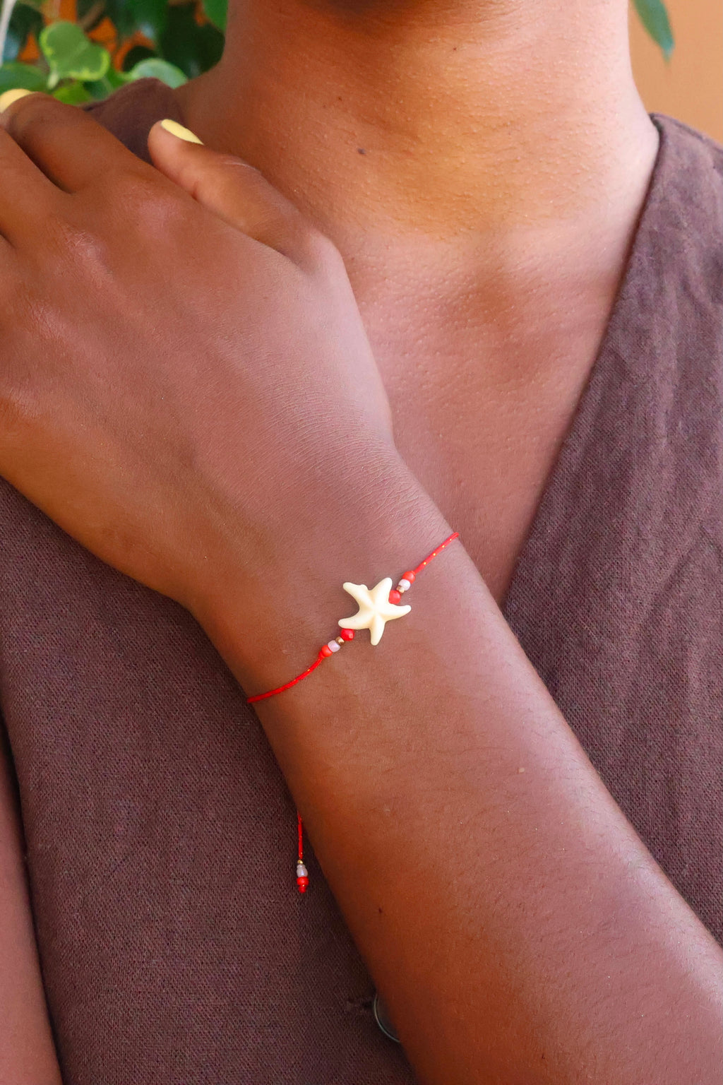 Bracelet etoile simple résine