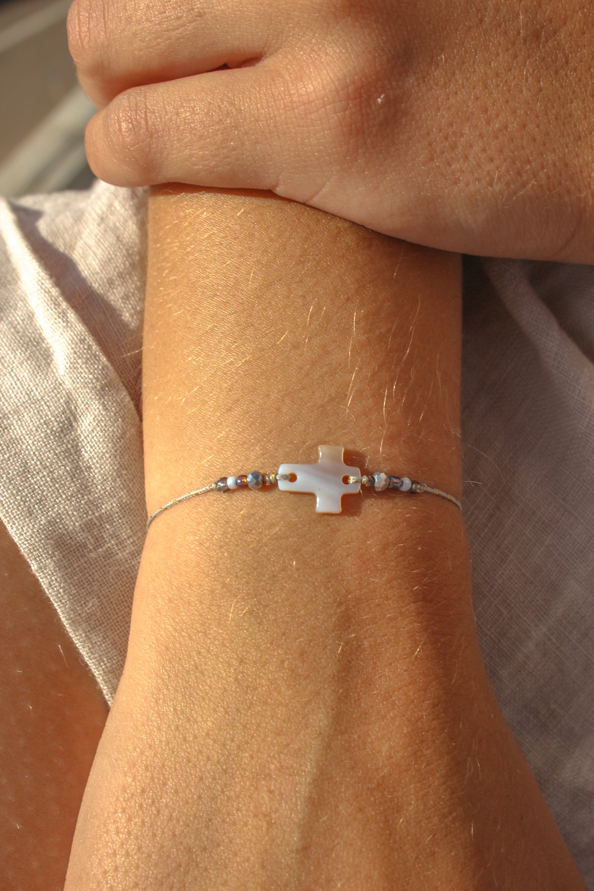 BRACELET SIMPLE CROIX