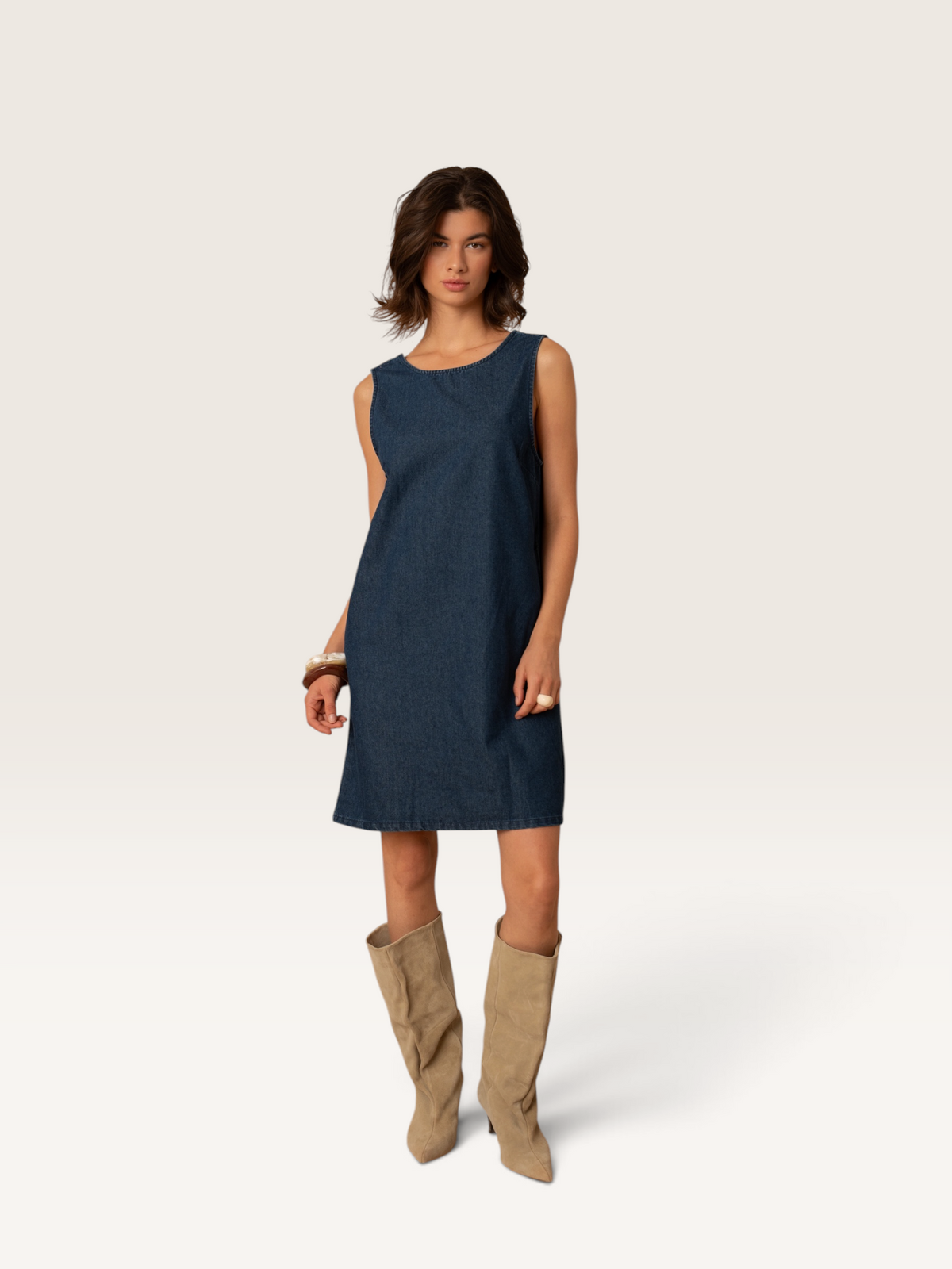 JP3712 Robe en Jean Kilky 100% coton