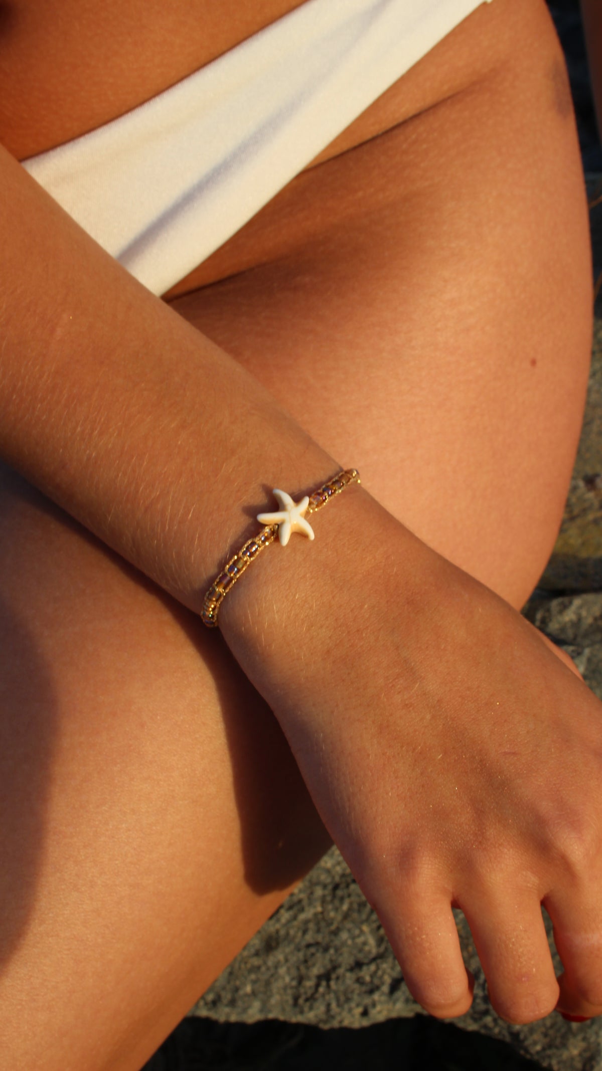 BRACELET IKAT ETOILE RESINE