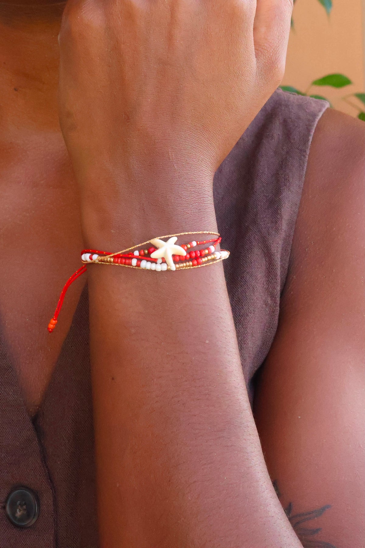 BRACELET TRIO ETOILE RESINE