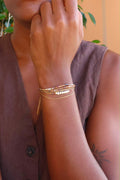 BRACELET PERLE 4 RANGS