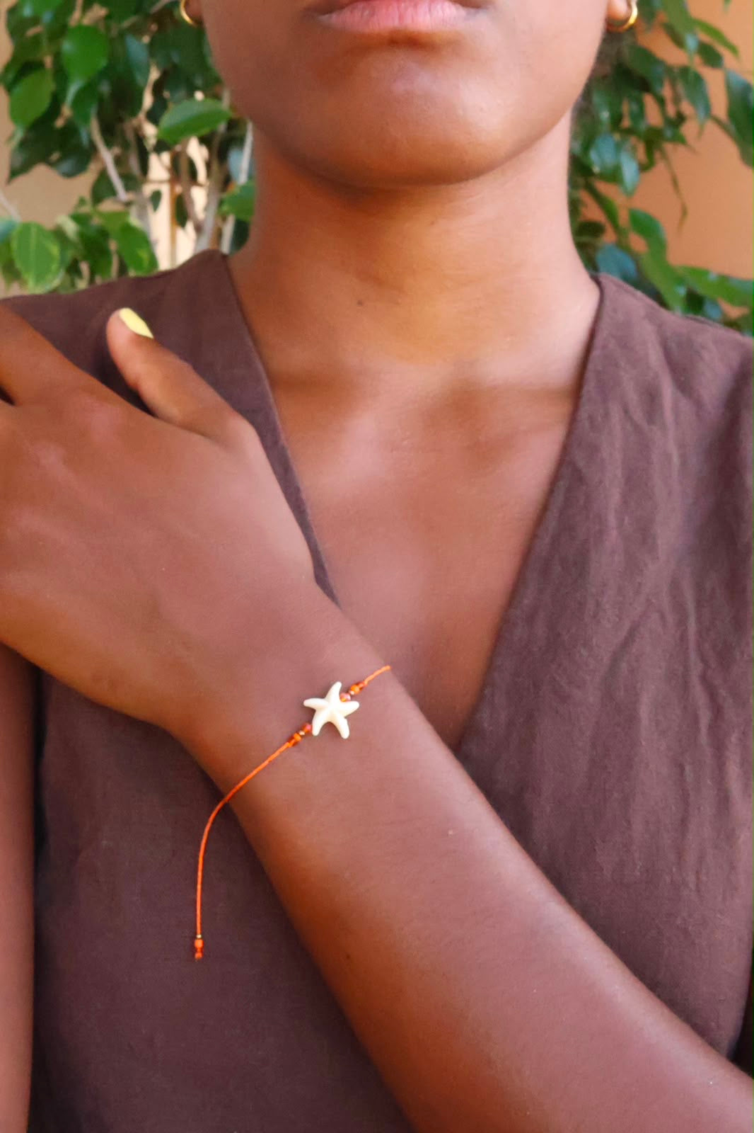 Bracelet etoile simple résine
