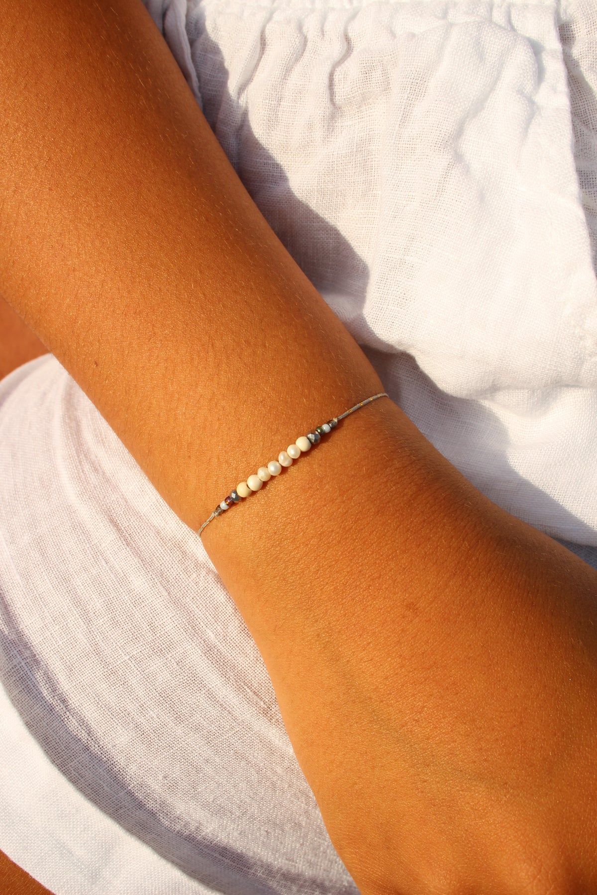 BRACELET SIMPLE 7 PERLES