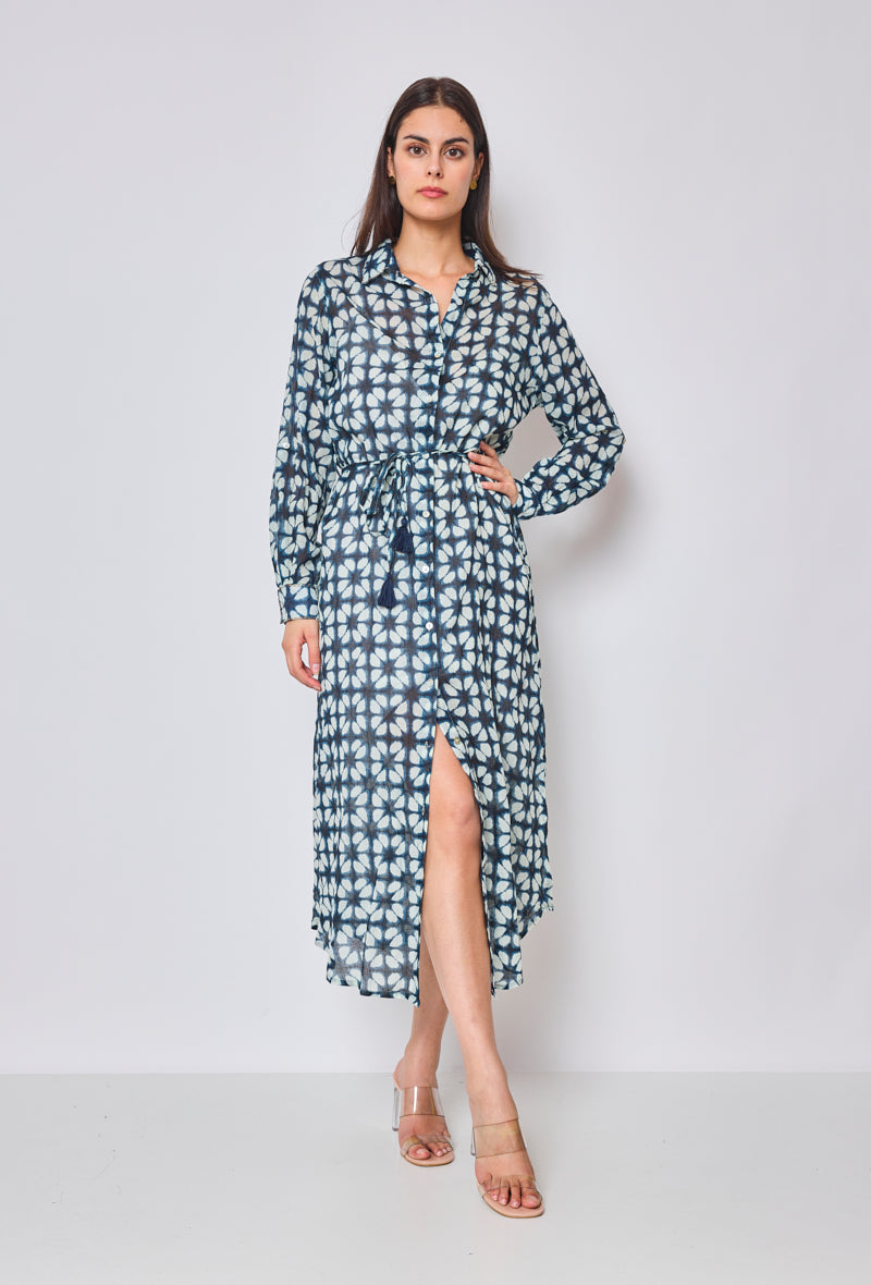 Robe Chemise Sunny Palawanb5236D