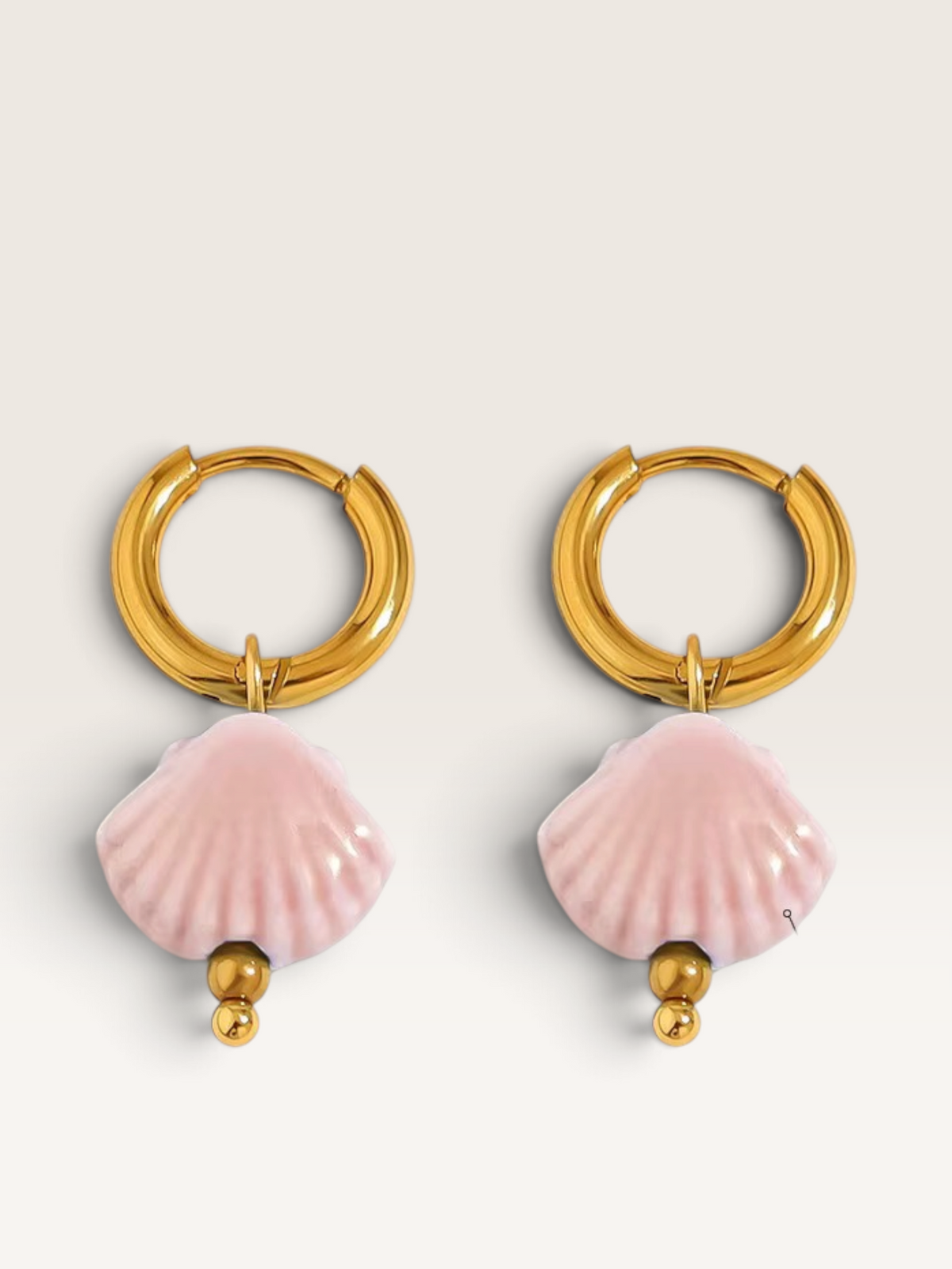 Boucles d’oreilles Coquillages Céramique