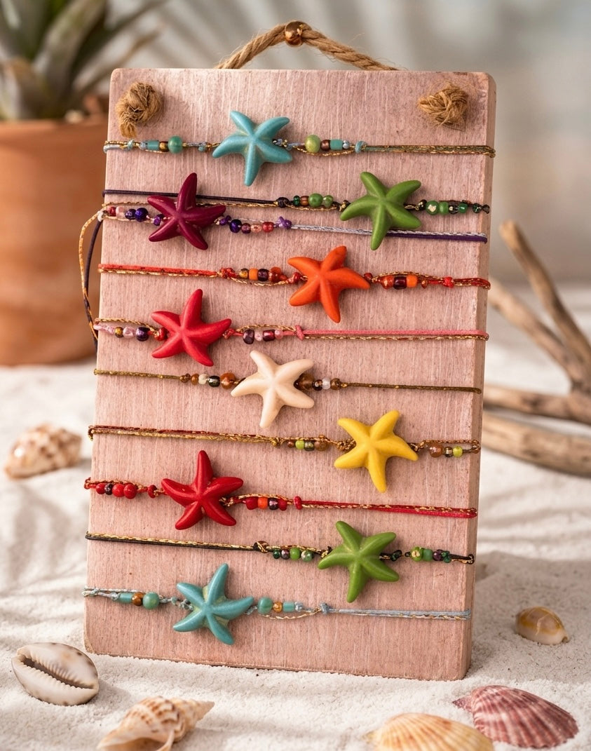 BRACELET SIMPLE ETOILE RESINE