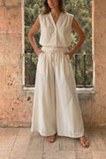 Pantalon Mille overzize 100% coton popeline 27402